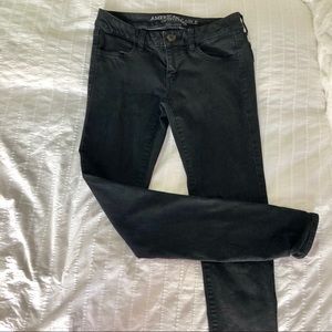 AE Black Jeggings
